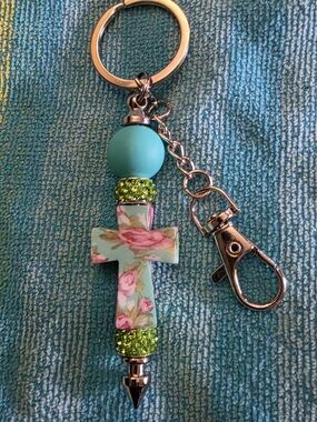 Cross Keychain